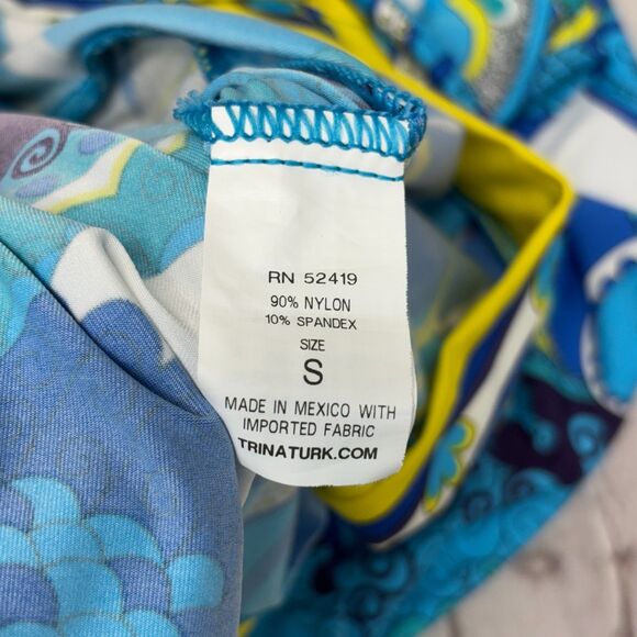 Trina Turk Ipanema French Riviera Swim Cover-up Tunic Dress Size Small D049 -7 - Picture 6 of 15